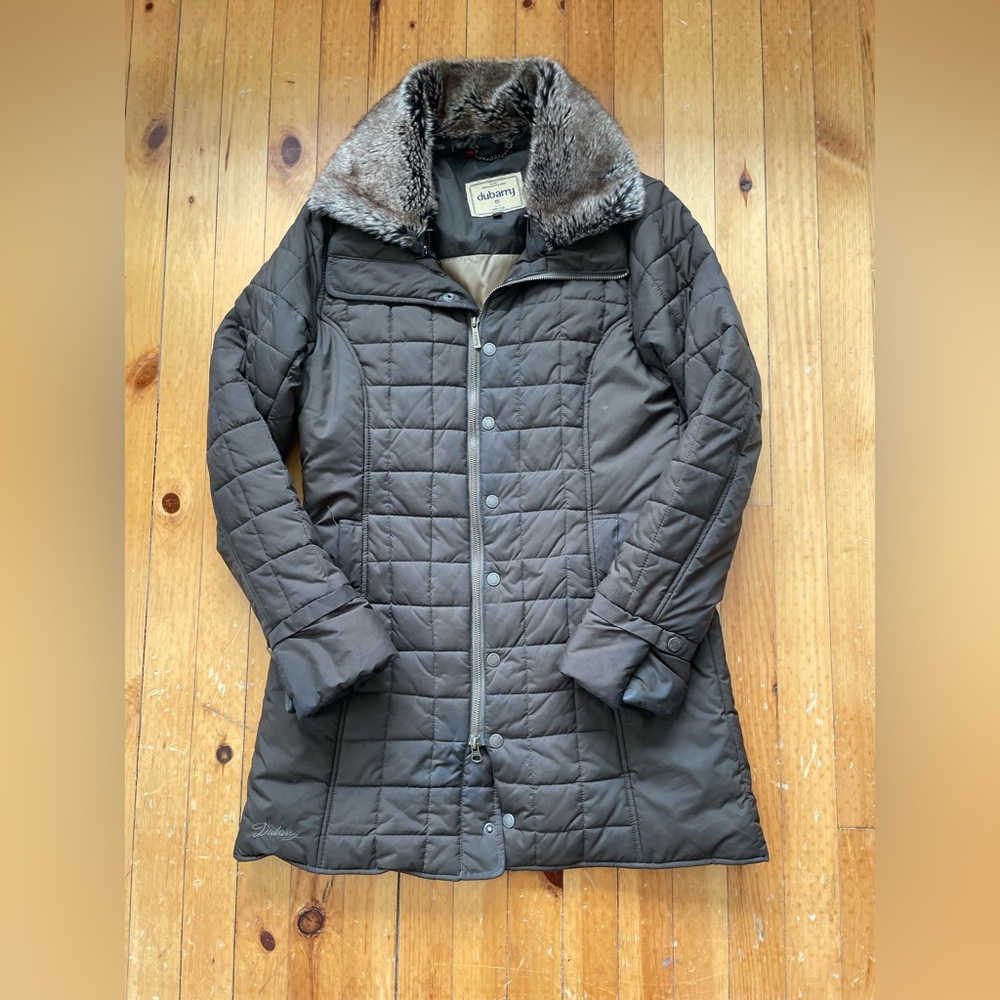 Dubarry Brown Coat size 10 or EU size 36